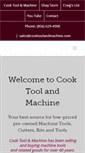 Mobile Screenshot of cooktoolandmachine.com